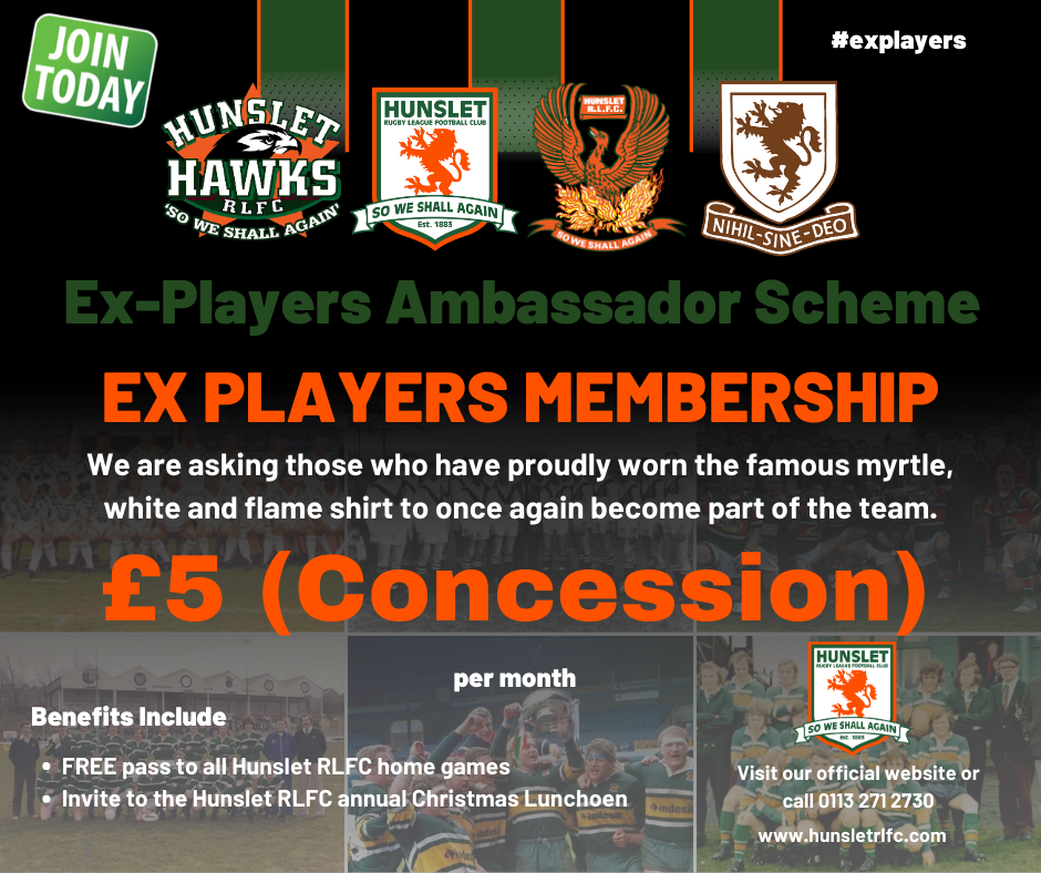 Ex Players £5 (Concession)